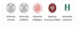 Universities accepting IMAT: Pavia, Milano, Bologna, Sapienza University of Rome, Humanitas University